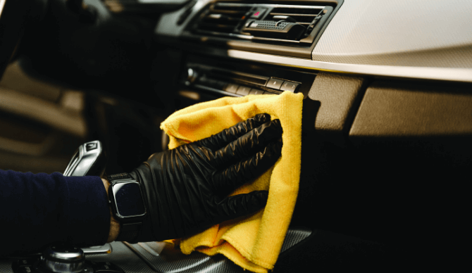 Interior anti-microbal protection