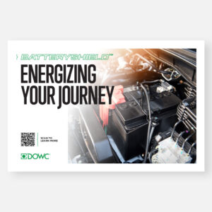 BatteryShieldTM Product Card (Quantity 50)