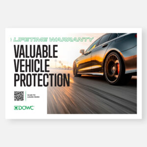 Limited Warranty Product Card (Quantity 50)