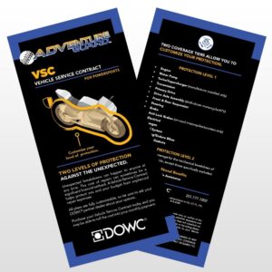 AdventureGuard VSC Rack Card (250/bundle)