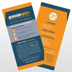 Keyfetch Auto+ Rack Card (250/bundle)